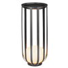 Industrial Solar Outdoor Led Floor Lantern Lamp With Tray