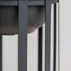 Industrial Solar Outdoor Led Floor Lantern Lamp With Tray