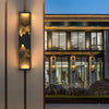 Led Creative Outdoor Solar Waterproof Landscape Atmosphere Lighting Wall Lamp