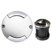 Round Dc12V Modern Recessed Led Step Lights Waterproof Underground Garden Deck Lighting