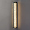 Long Strip Living Room Stairs Outdoor Aisle Stainless Steel Crystal Wall Sconces