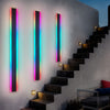 Minimalist Outdoor Waterproof Dust Proof Led Rgb Garden Wall Sconces