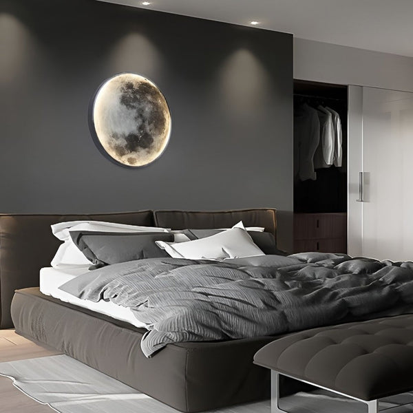 Lunar Dimmable Led Modern Wall Sconce