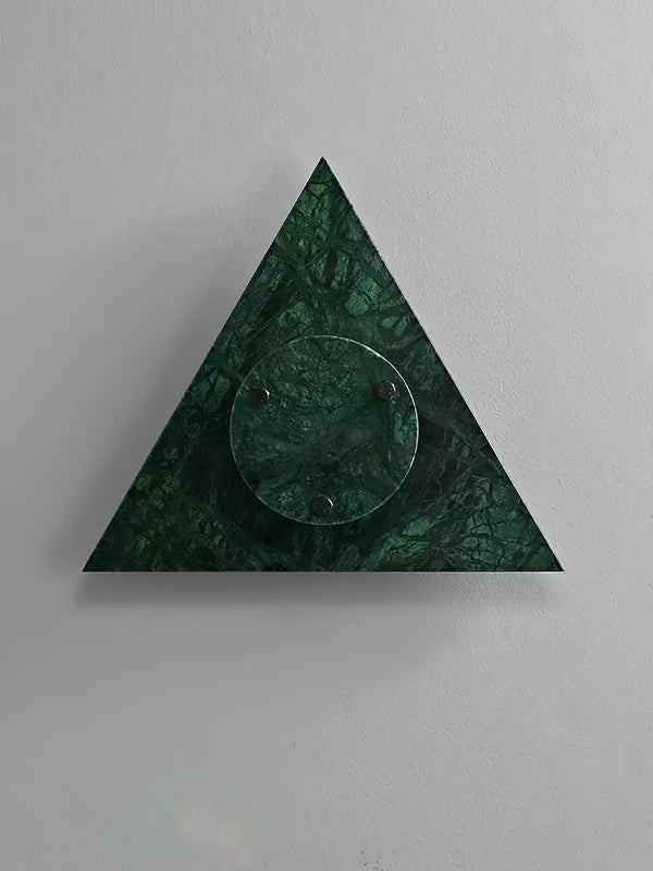 marble sculptural led wall sconce