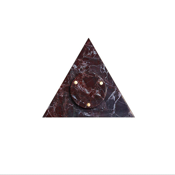 marble sculptural led wall sconce