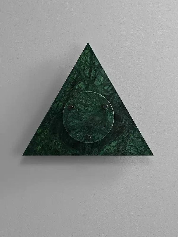 marble sculptural led wall sconce