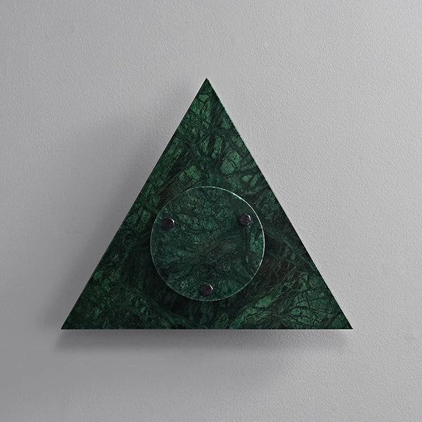 marble sculptural led wall sconce