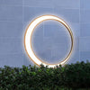 Minimalist Creative Outdoor Round Moon Led Waterproof Exterior Wall Sconces