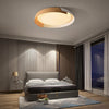Minimalist Led Stepless Dimming Personality Round Ceiling Light For Bedroom