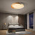 Minimalist Led Stepless Dimming Personality Round Ceiling Light For Bedroom