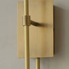 modern antique copper arrow acrylic wall sconce