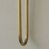 modern antique copper arrow acrylic wall sconce