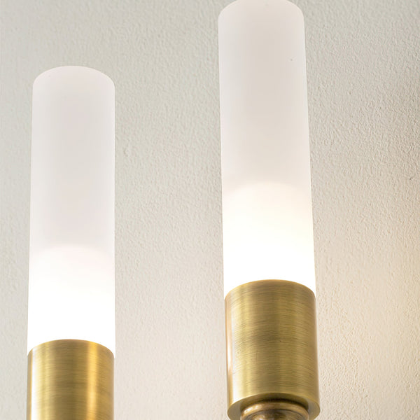 modern antique copper arrow acrylic wall sconce