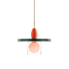 modern art glass pendant lamp