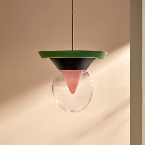 modern art glass pendant lamp