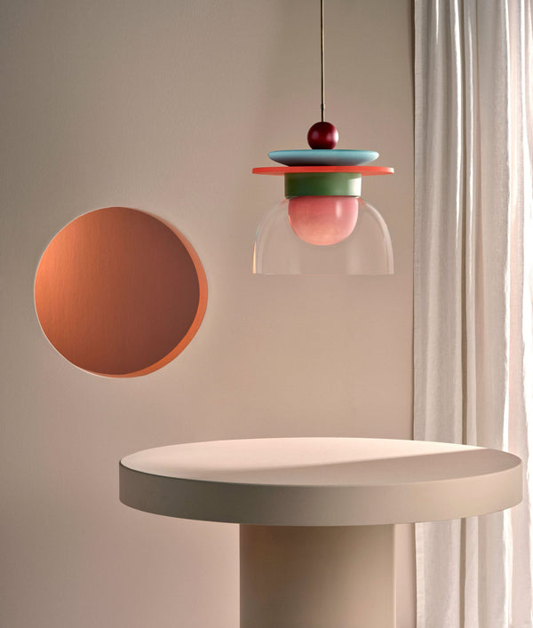 modern art glass pendant lamp