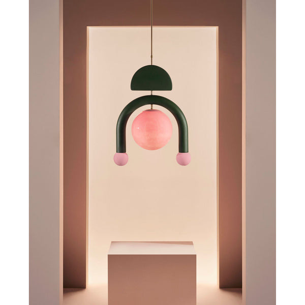 modern art glass pendant lamp