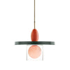 modern art glass pendant lamp