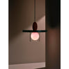 modern art glass pendant lamp