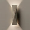 modern beige travertine column wall lamp 2