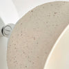 modern beige travertine glass wall sconce 6
