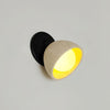 modern beige travertine glass wall sconce 6