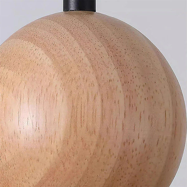 modern beige travertine wood pendant lamp 2