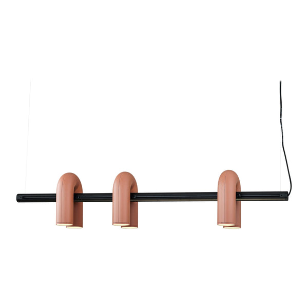 modern black abs aluminum modular led chandelier