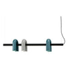modern black abs aluminum modular led chandelier