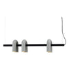 modern black abs aluminum modular led chandelier