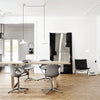 modern black carbon steel dome pendant lamp