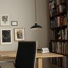 modern black carbon steel dome pendant lamp