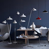 modern black carbon steel dome pendant lamp
