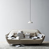 modern black carbon steel dome pendant lamp