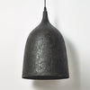modern black gradient iron cone pendant light