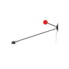 modern black iron aluminum linear wall lamp