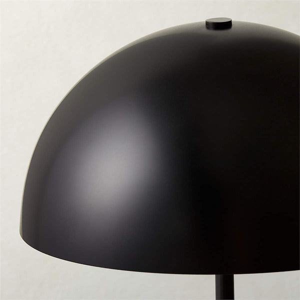 modern black marble table lamp