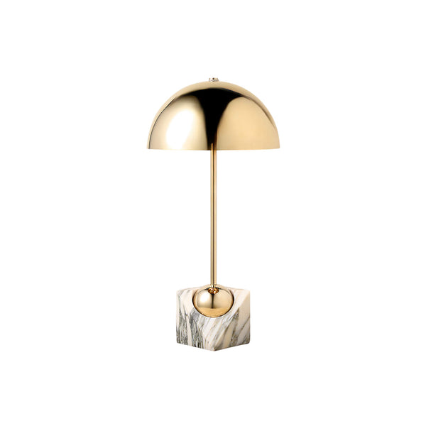 modern black marble table lamp