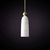 modern brass alabaster pendant lamp 3