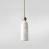 modern brass alabaster pendant lamp 3