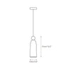 modern brass alabaster pendant lamp 3