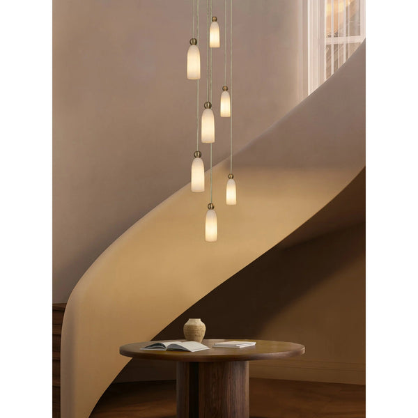 modern brass alabaster pendant lamp 3