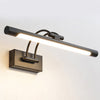 modern brass aluminum rotatable led vanity wall light