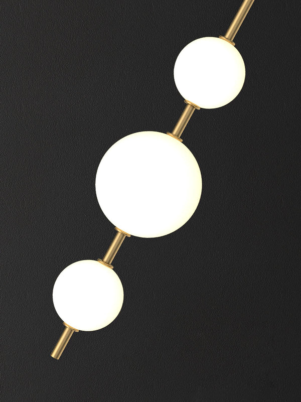 modern brass glass globe plug in wall lamp