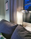 modern brass glass led table lamp