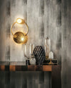 modern brass green glass wall sconce