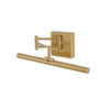 modern brass iron pc led wall lamp
