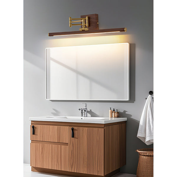 modern brass iron pc led wall lamp