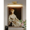 modern brass iron pc led wall lamp
