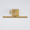 modern brass iron pc led wall lamp